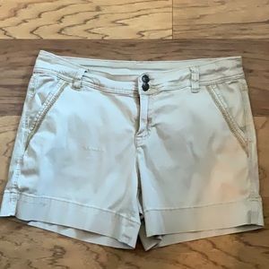 JW tan shorts